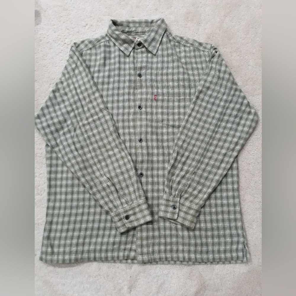 Men's Levi's Red Tab Flannel Shirt, Size L